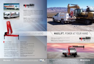 Hydraulické nakládací jeřáby Maxilift ML 180.3