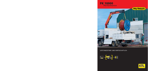Hydraulické nakládací jeřáby Palfinger PK 10000 C