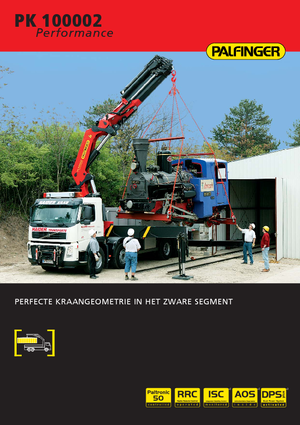 Hydraulické nakládací jeřáby Palfinger PK 100002 HPLS D