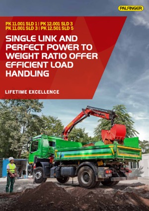Hydraulické nakládací jeřáby Palfinger PK 11.001 SLD 1 A