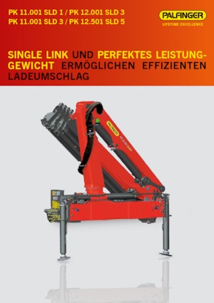 Hydraulické nakládací jeřáby Palfinger PK 12.501 SLD 5