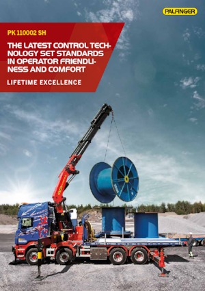 Hydraulické nakládací jeřáby Palfinger PK 110002 SH H