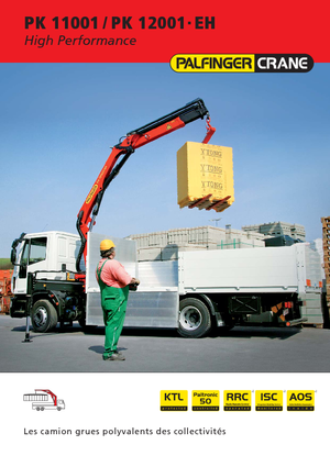 Hydraulické nakládací jeřáby Palfinger PK 12001 EH C