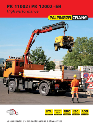 Hydraulické nakládací jeřáby Palfinger PK 12002 EH D