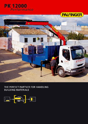 Hydraulické nakládací jeřáby Palfinger PK 12000 B