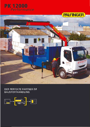 Hydraulické nakládací jeřáby Palfinger PK 12000 B
