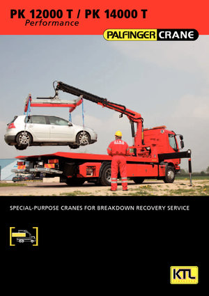 Hydraulické nakládací jeřáby Palfinger PK 12000 TB