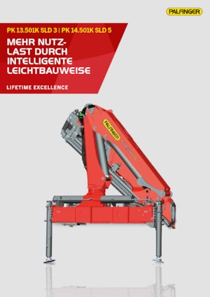 Hydraulické nakládací jeřáby Palfinger PK 14.501K SLD 5