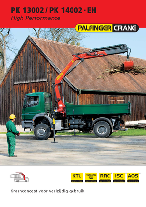 Hydraulické nakládací jeřáby Palfinger PK 13002 D