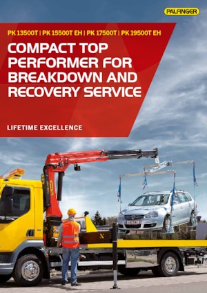 Hydraulické nakládací jeřáby Palfinger PK 17500 T C