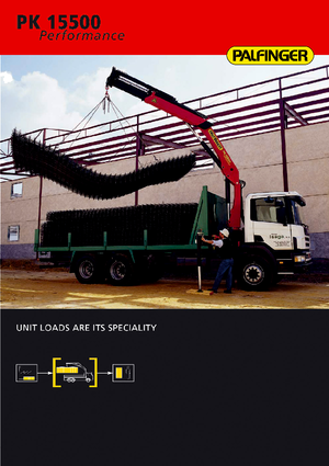 Hydraulické nakládací jeřáby Palfinger PK 15500 C
