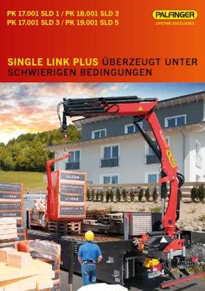 Hydraulické nakládací jeřáby Palfinger PK 17.001 SLD 3 A