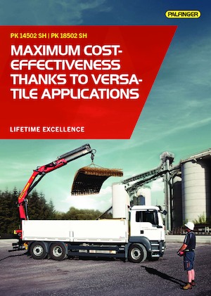 Hydraulické nakládací jeřáby Palfinger PK 18502 SH E