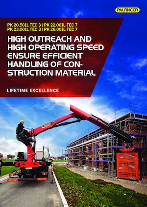 Hydraulické nakládací jeřáby Palfinger PK 23.001L TEC 3 C