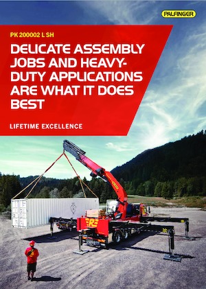 Hydraulické nakládací jeřáby Palfinger PK 200002 L-SH G