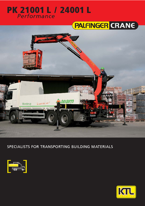 Hydraulické nakládací jeřáby Palfinger PK 24001 LB 4  HPLS