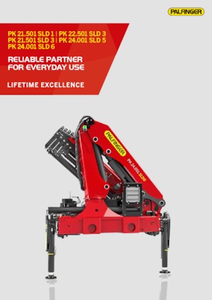 Hydraulické nakládací jeřáby Palfinger PK 22.501 SLD 3 B