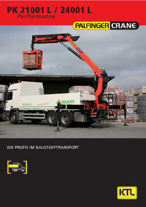 Hydraulické nakládací jeřáby Palfinger PK 24001 LB 4  HPLS