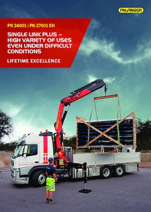 Hydraulické nakládací jeřáby Palfinger PK 27001-EH F