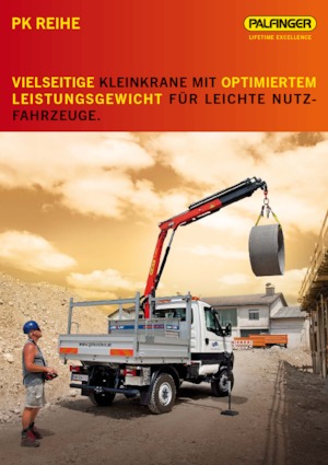 Hydraulické nakládací jeřáby Palfinger PK 2900 A