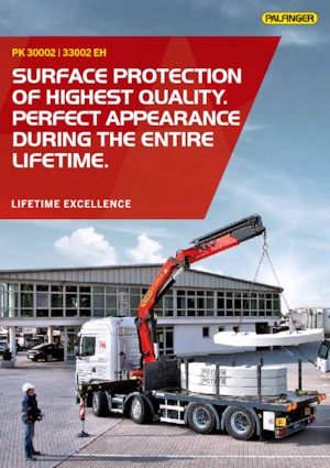 Hydraulické nakládací jeřáby Palfinger PK 30002 E
