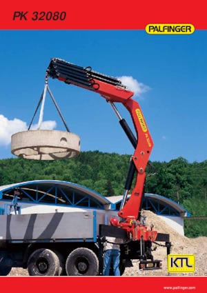 Hydraulické nakládací jeřáby Palfinger PK 32080 C