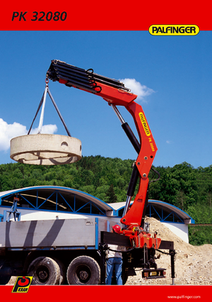 Hydraulické nakládací jeřáby Palfinger PK 32080 D