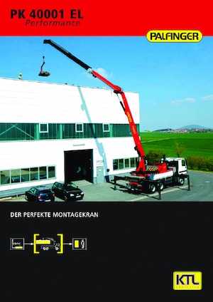 Hydraulické nakládací jeřáby Palfinger PK 40001 EL