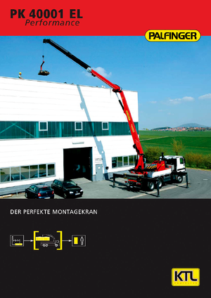 Hydraulické nakládací jeřáby Palfinger PK 40001 ELB