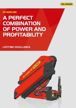 Hydraulické nakládací jeřáby Palfinger PK 41002 MH C