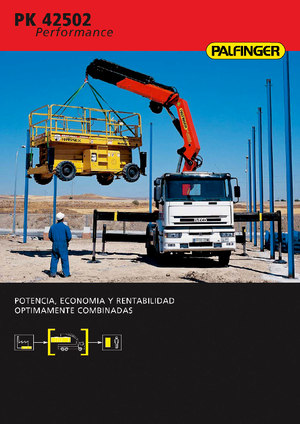 Hydraulické nakládací jeřáby Palfinger PK 42502 HPLS B
