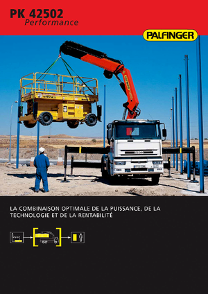 Hydraulické nakládací jeřáby Palfinger PK 42502 HPLS B