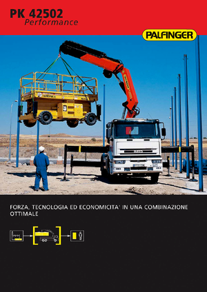 Hydraulické nakládací jeřáby Palfinger PK 42502 HPLS B