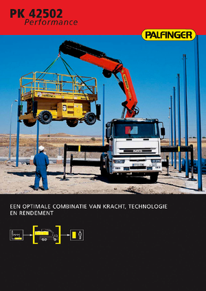 Hydraulické nakládací jeřáby Palfinger PK 42502 HPLS B