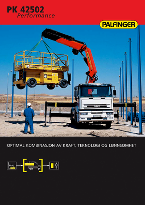 Hydraulické nakládací jeřáby Palfinger PK 42502 HPLS B