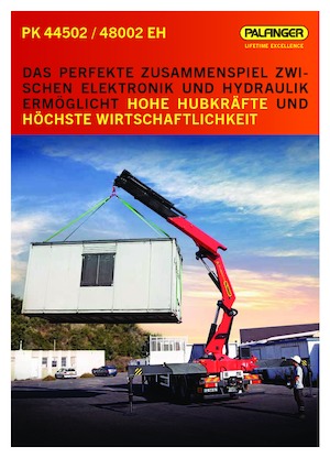 Hydraulické nakládací jeřáby Palfinger PK 48002 EH B