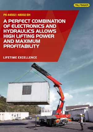 Hydraulické nakládací jeřáby Palfinger PK 44502 C