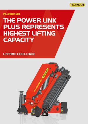 Hydraulické nakládací jeřáby Palfinger PK 48002 MH A
