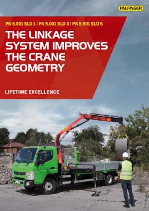 Hydraulické nakládací jeřáby Palfinger PK 5.001 SLD 1 C