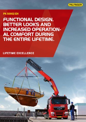 Hydraulické nakládací jeřáby Palfinger PK 50002 EH A
