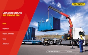 Hydraulické nakládací jeřáby Palfinger PK 53002 SH A