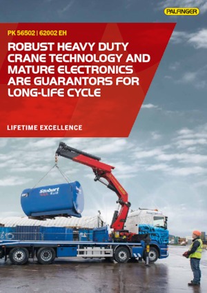 Hydraulické nakládací jeřáby Palfinger PK 62002 EH E
