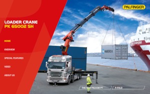 Hydraulické nakládací jeřáby Palfinger PK 65002 SH A