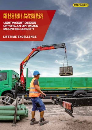 Hydraulické nakládací jeřáby Palfinger PK 8.501 SLD 1 C