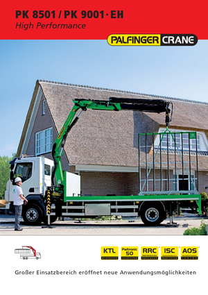 Hydraulické nakládací jeřáby Palfinger PK 8501