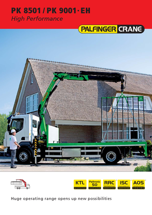 Hydraulické nakládací jeřáby Palfinger PK 8501