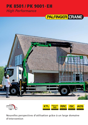 Hydraulické nakládací jeřáby Palfinger PK 9001 EH D