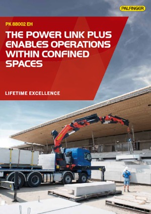 Hydraulické nakládací jeřáby Palfinger PK 88002 EH A