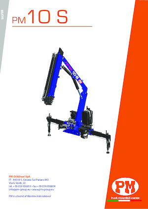 Hydraulické nakládací jeřáby PM PM 10 S