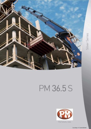 Hydraulické nakládací jeřáby PM PM 36.5 S